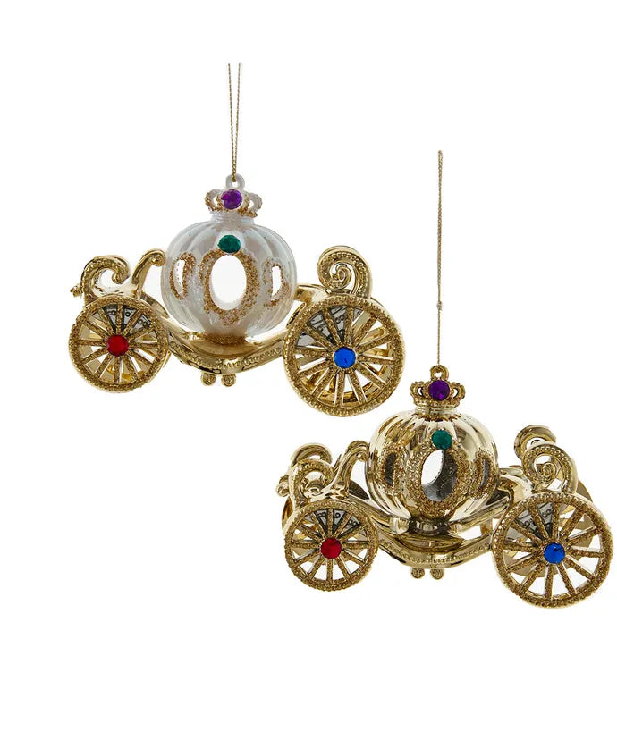 Kurt Adler Christmas decoration Gold Carriage Taste Of Britain