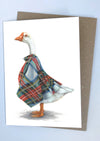 Dame Goose of Glenfinnan (Greeting Card)