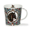 Dunoon Lomond Equus Black Horse Mugs