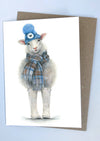 Art by Lana - Winter in Scotland Card