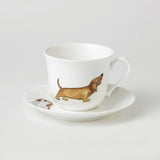 Roy Kirkham Dogs Chatsworth Breakfast Cup & Saucer