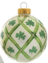 Kurt Alder Irish Christmas Shamrock Bauble