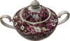 Grace's Fuchsia Chintz Sugar Bowl