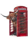 Art by Lana - Got 10p?Highland Cow Card