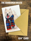 Art by Lana - The Edinburgh Westie Card