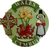 Welsh Collage Fridge Magnet