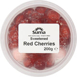 Suma Bright Red Glace Cherries 200g