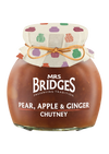 Mrs Bridges Pear Apple & Ginger Chutney 300g