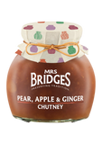 Mrs Bridges Pear Apple & Ginger Chutney 300g