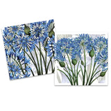 Emma Ball Agapanthus Mini Card Pack of 10