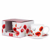 Ashdene Poppies Collection Teacup & Saucer