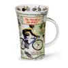 Dunoon Glencoe Shape Mug the World of The Bikes 16.9oz