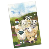 Emma Ball Felted Sheep Tea Towel