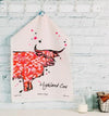 Highland Cow Tea Towel