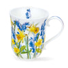 Dunoon Braemar Cottage Flowers Blue