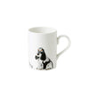 Roy Kirkham Dogs Black and White Spanial Lucy Mug 325ml