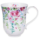 Dunoon Braemar Pink & Blue Trailing Flowers Mug