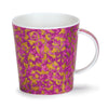 Dunoon Lomond Mantua Pink Embellished 22 Carat Gold Mug