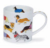 Dunoon Orkney Dashing Corgi Mug