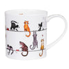 Dunoon Orkney Live Wires Cats Mug
