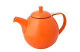 For Life Curve 45oz Teapot with Infuser Carrot Orange