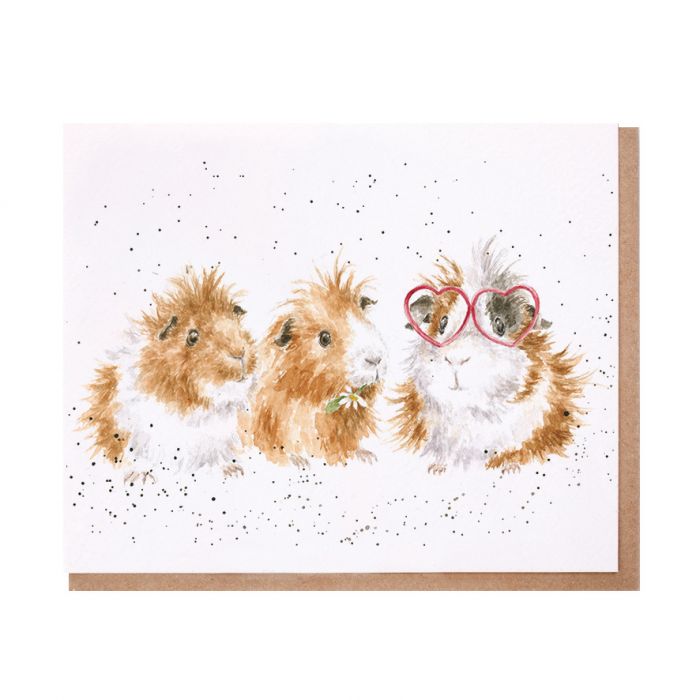 Wrendale 'The Trendsetter' Guinea Pig Card – Taste Of Britain