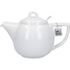 London Pottery 4 Cup Geo Filter White Teapot