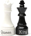 Magnetic Queen & King Chess Salt & Pepper shakers