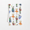 Nutcracker Flour Sack Tea Towel 27"X27"