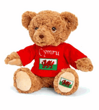 Keel Toys UK Cymru Bear 18cm