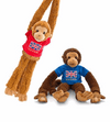 Keel Toys UK London Monkey with Blue T-Shirt 40cm