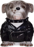 Bulldog Ceramic Cookie Jar