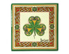 Shamrock Ceramic Coaster