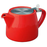 For Life Stump Teapot Red