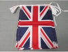 Union Jack Flag 12" X 18" Flag Bunting-25 Feet