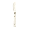 Le Prix White Handle Spreader Knife