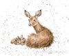 Wrendale Deer Mom Card