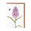 Wrendale Marsh Orchid Card