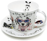 Roy Kirkham Animal Fashion Dogs Lucy Cup & Saucer 450ml