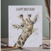 Wrendale Happy Birthday giraffe Card