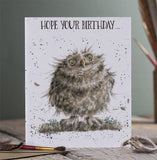 Wrendale Hope Your Birthday "Owl" Card