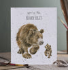 Wrendale 'Beary Best' bear card