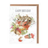 Wrendale 'Purrrfect Birthday' cat birthday card