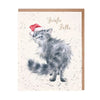 Wendale 'Jingle Belle' cat card