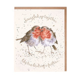 Wrendale 'Birds of a Feather' robin card