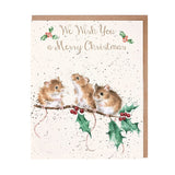 Christmas Mice' Mouse Card Pack OF 8