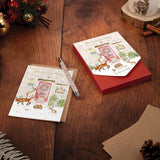 Wrendale Christmas Cottage Woodland Animal Christmas Card Pack