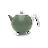 Bredemeijer Bella Round Teapot Green 1.2lt