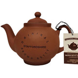 Teapot Terracotta 2 cup Engraved Logo