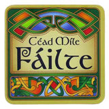 Clara Celtic Coasters Cead Mile Failte